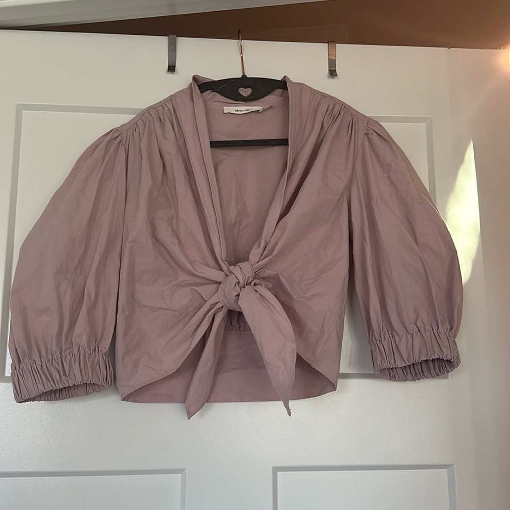 Tie Front Crop Top
